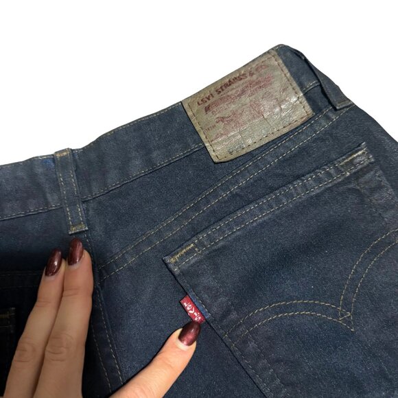 y2k Levi’s 518 Bootcut Jeans – Made in Brazil (Early 2000s) – Size 28 W 33 L - Picture 6 of 8